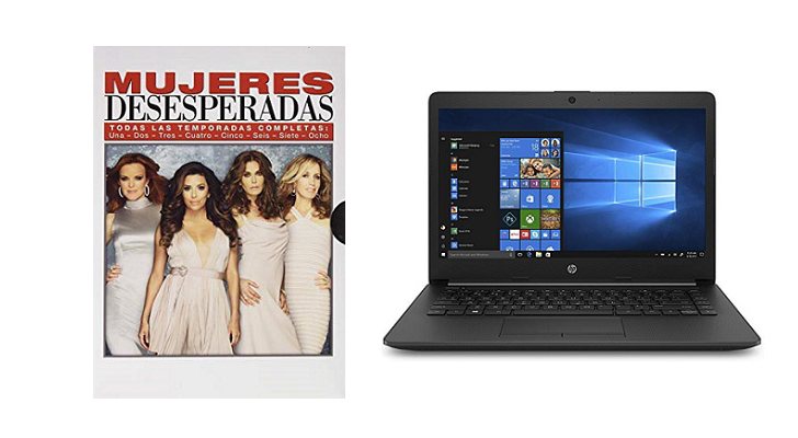 &#39;Mujeres desesperadas&#39; y ordenador portátil