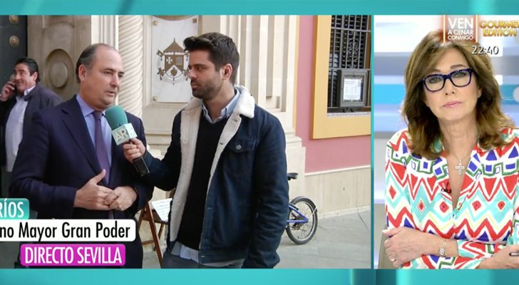 Félix Ríos en conexión con 'El programa de Ana Rosa'