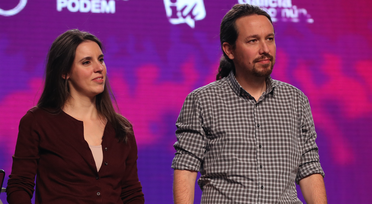 Irene Montero y Pablo Iglesias