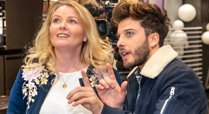 Blas Cantó ensaya junto a Nicoline Refsing para Eurovisión 2020