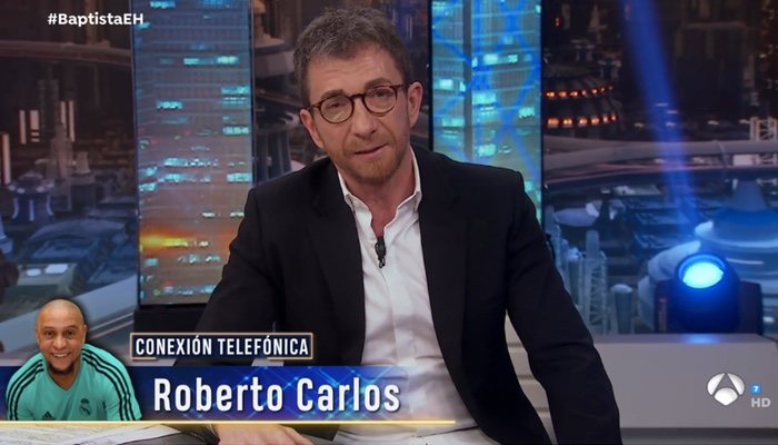 Pablo Motos habla vía telefónica con Roberto Carlos