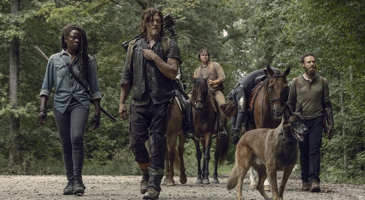 Protagonistas de 'The Walking Dead'