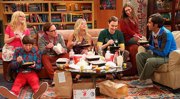 Los protagonistas de 'The Big Bang Theory'