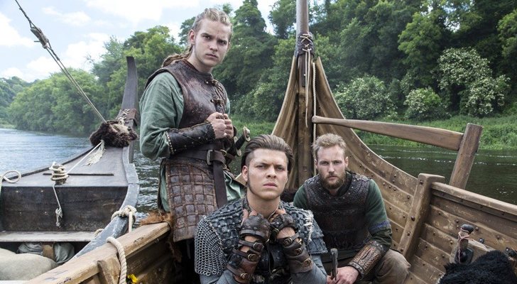 Los hijos de Ragnar en la quinta temporada de 'Vikings'