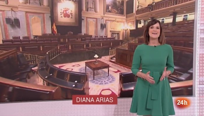 Diana Arias presenta 'Parlamento' en Canal 24 Horas