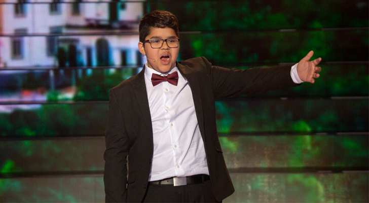 Jesús Gabriel actúa en la final de 'Prodigios'