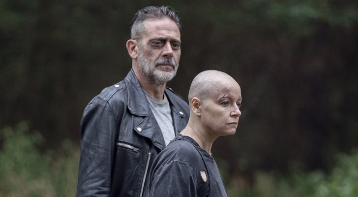Negan y Alpha en &#39;The Walking Dead&#39;