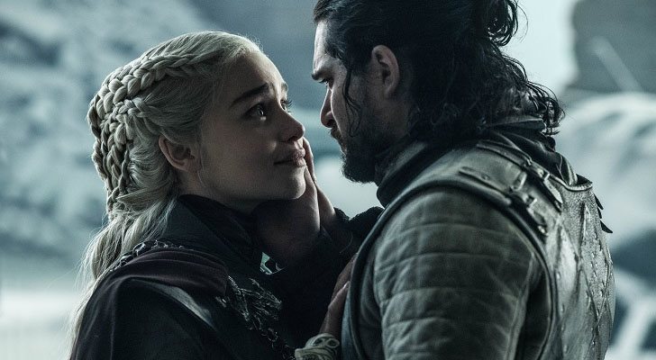 Daenerys y Jon en el final de 'Juego de Tronos'
