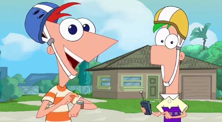 &#39;Phineas y Ferb&#39;