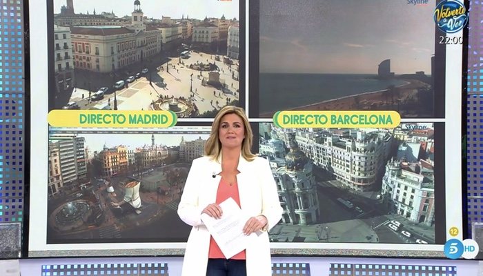 Carlota Corredera, presentadora de &#39;Sálvame&#39;