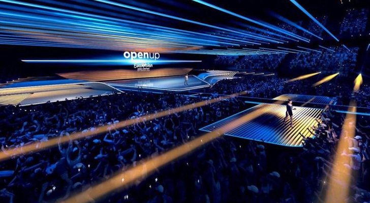 El escenario de Eurovisión 2020