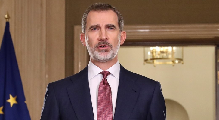 Felipe VI en su discurso a la nación