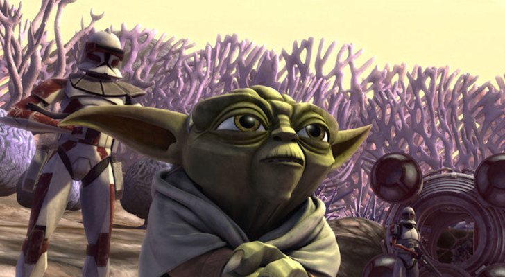 Yoda en 'Star Wars: The Clone Wars'