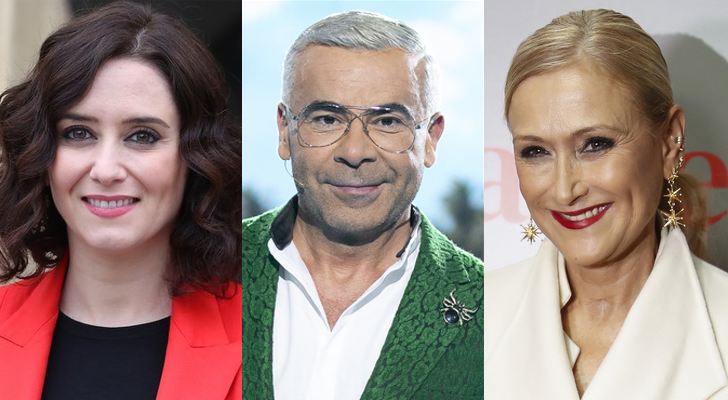 Isabel Díaz Ayuso, JJ Vázquez y Cristina Cifuentes