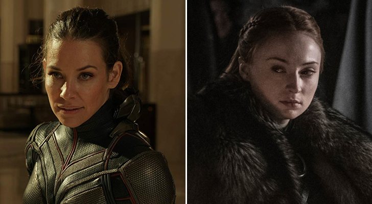 Sophie Turner carga contra Evangeline Lilly