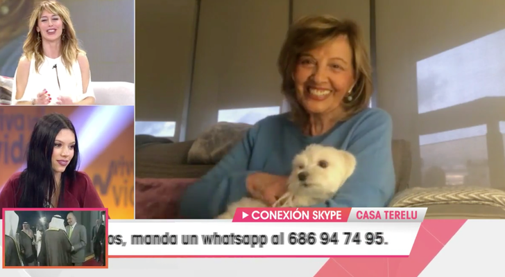 Emma García, Alejandra Rubio y María Teresa Campos en 'Viva la vida'