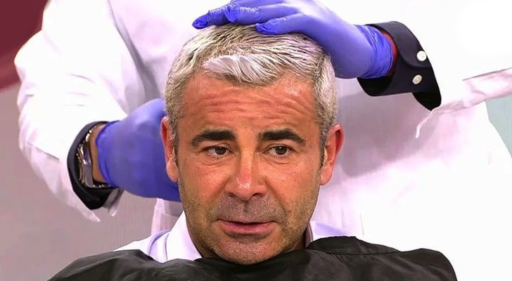 Jorge Javier Vázquez, antes de ser rapado en 'Sálvame'