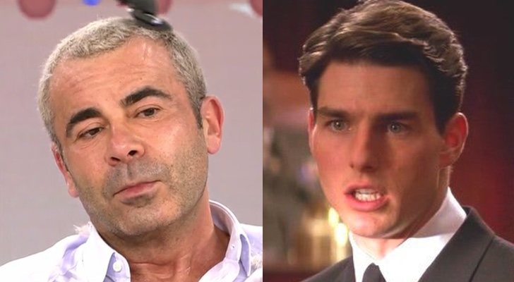 Jorge Javier, en 'Sálvame, y Tom Cruise en "Algunos hombres buenos"
