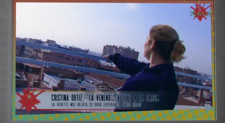 Recreación de 'Aquí hay tomate' en 'Veneno'