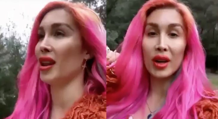 La Pelopony, en su vídeo en Instagram