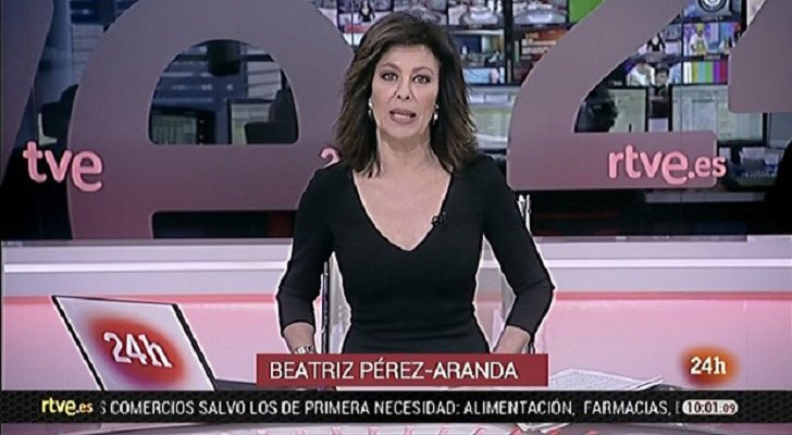 Críticas a Beatriz Pérez Aranda por anunciar el número de muertos por coronavirus como si cantase la Lotería