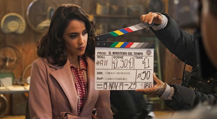 Macarena García como Lola Mendieta en la cuarta temporada de 'El Ministerio del Tiempo'