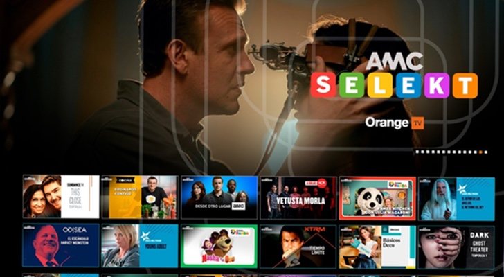 Interfaz de AMC Selekt