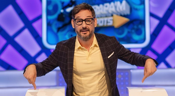 Eugeni Alemany, presentador de &#39;Atrapa&#39;m si pots&#39; en À Punt