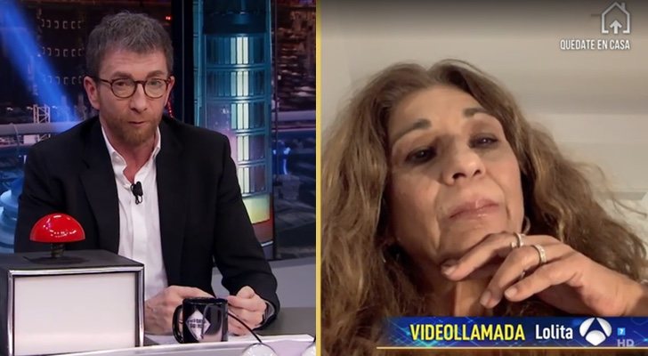 Pablo Motos y Lolita, en &#39;El hormiguero&#39;
