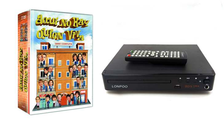 Pack DVD y reproductor DVD