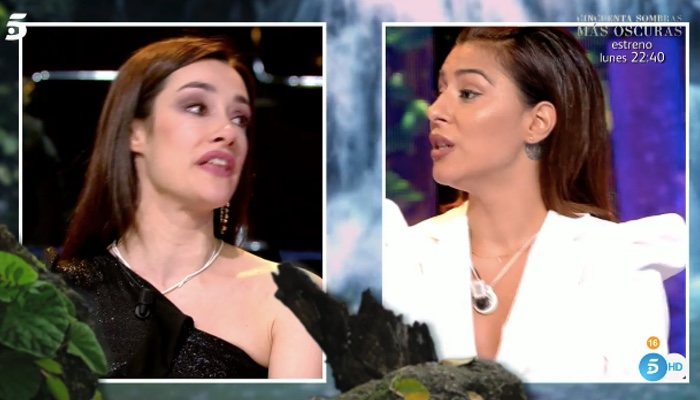 Adara y Bea, en el plató de 'Supervivientes 2020'