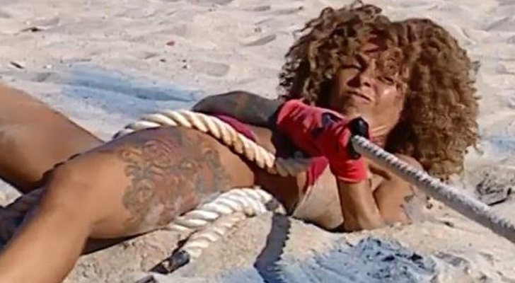 Yiya en un duelo con Rocío Flores en 'Supervivientes'