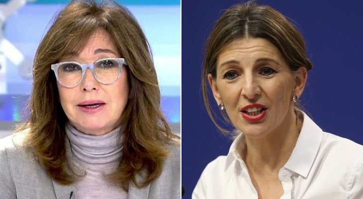 Ana Rosa Quintana y Yolanda Díaz