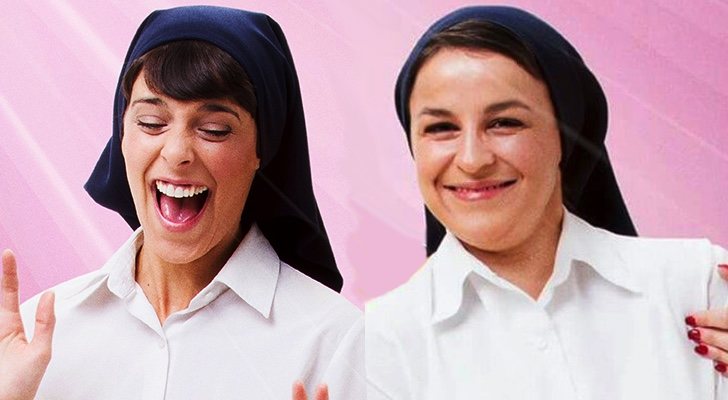 Belén Cuesta y Olalla Hernández como Milagros, en &quot;La llamada&quot;