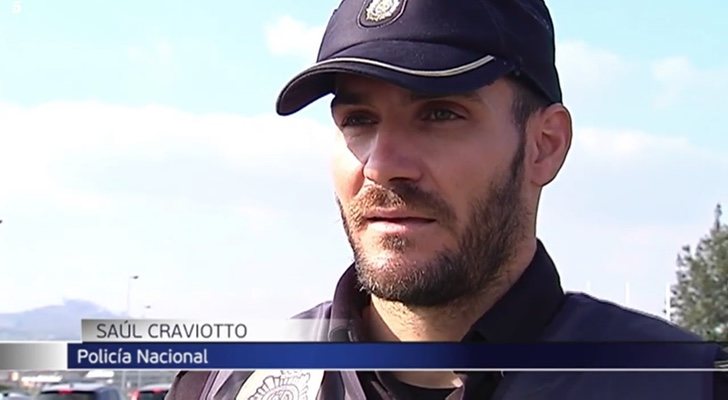 Saúl Craviotto, entrevistado en &#39;Informativos Telecinco&#39;