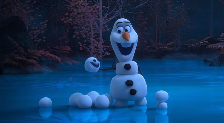 Olaf en 'At Home with Olaf'