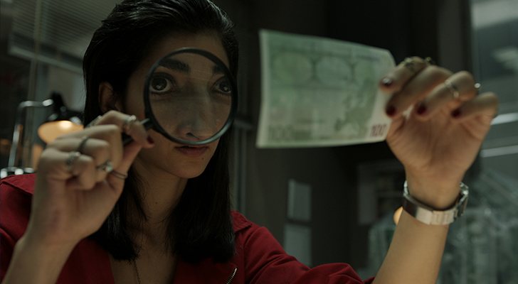 Nairobi revisa el botín en 'La Casa de Papel'