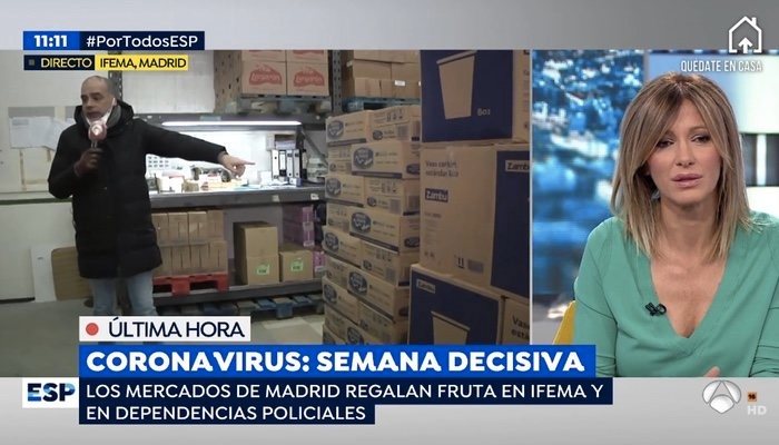 La imprudencia de Nacho Abad en IFEMA fue objeto de críticas