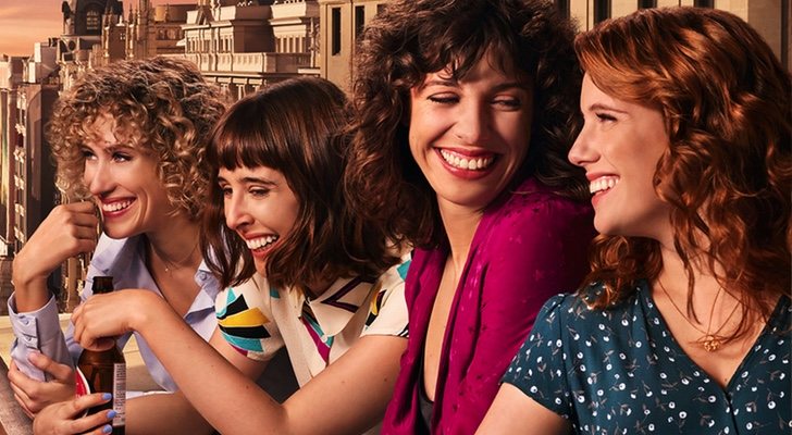 Teresa Riott, Paula Malia, Silma López y Diana Gómez, protagonistas de &#39;Valeria&#39;