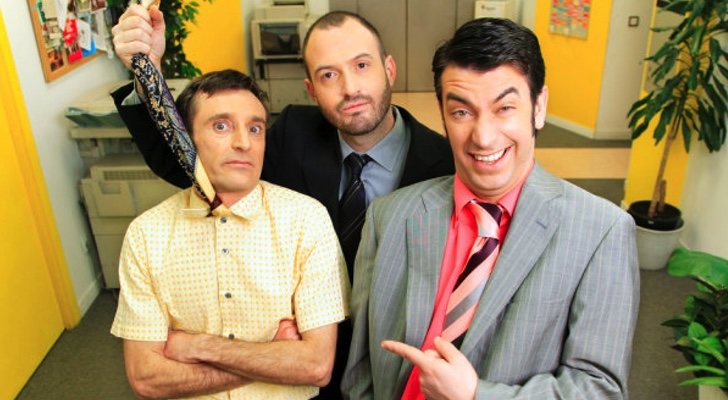 Carlos Chamarro, Álex O&#39;Dogherty y Arturo Valls, en &#39;Camera Café&#39;