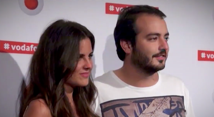 Alexia Rivas y Aarón Guerrero posando juntos