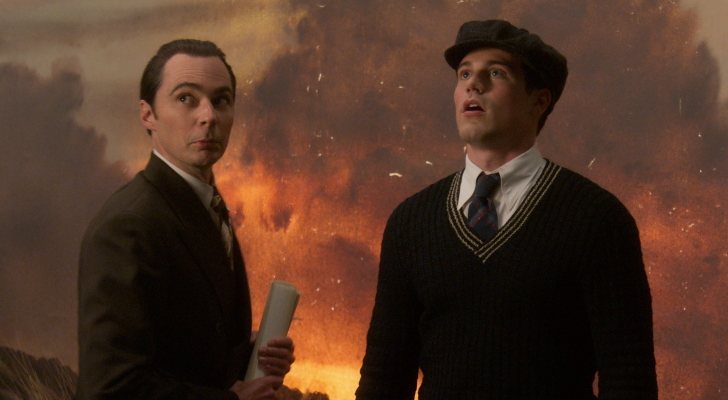 Jim Parsons junto a su representado en &#39;Hollywood&#39;