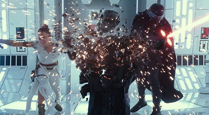 Rey y Kylo Ren en &quot;El ascenso de Skywalker&quot;