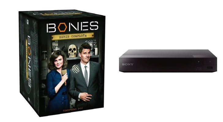 'Bones' y Reproductor Blu-Ray