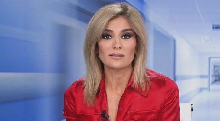 Sandra Golpe, en 'Antena 3 noticias'