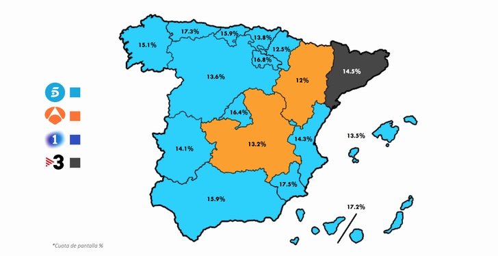 ¿Quién lidera por comunidades?
