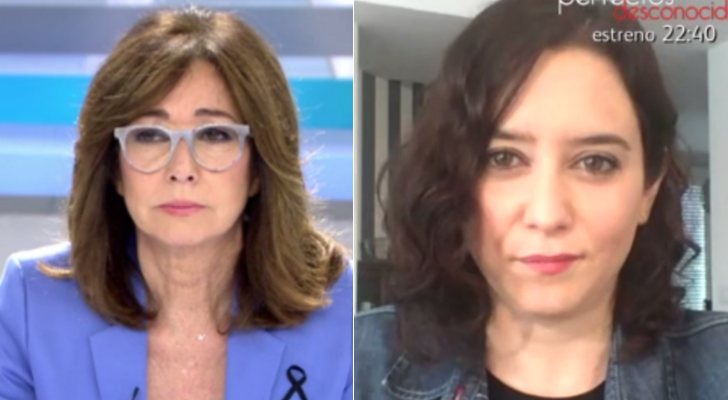 Ana Rosa Quintana e Isabel Díaz Ayuso