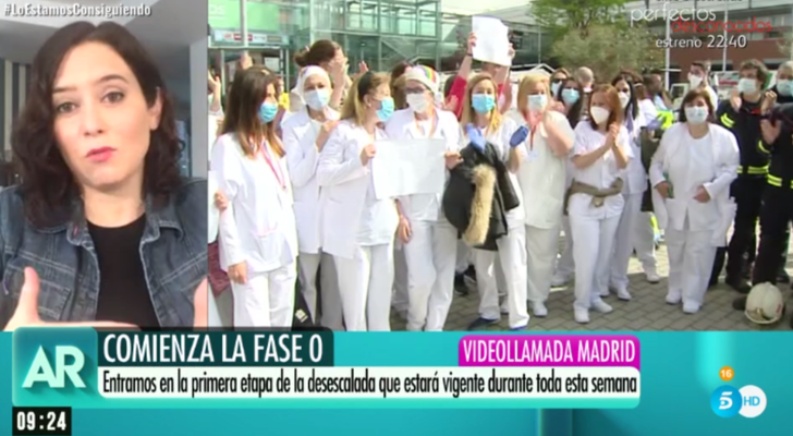 Isabel Díaz Ayuso en 'El programa de Ana Rosa'