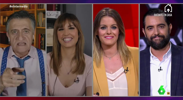 Wyoming, Sandra Sabatés, Andrea Ropero y Danei Mateo en 'El intermedio'