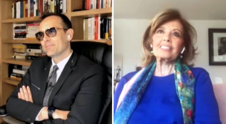 Risto Mejide y María Teresa Campos en 'Conversaciones en Fase Zero'